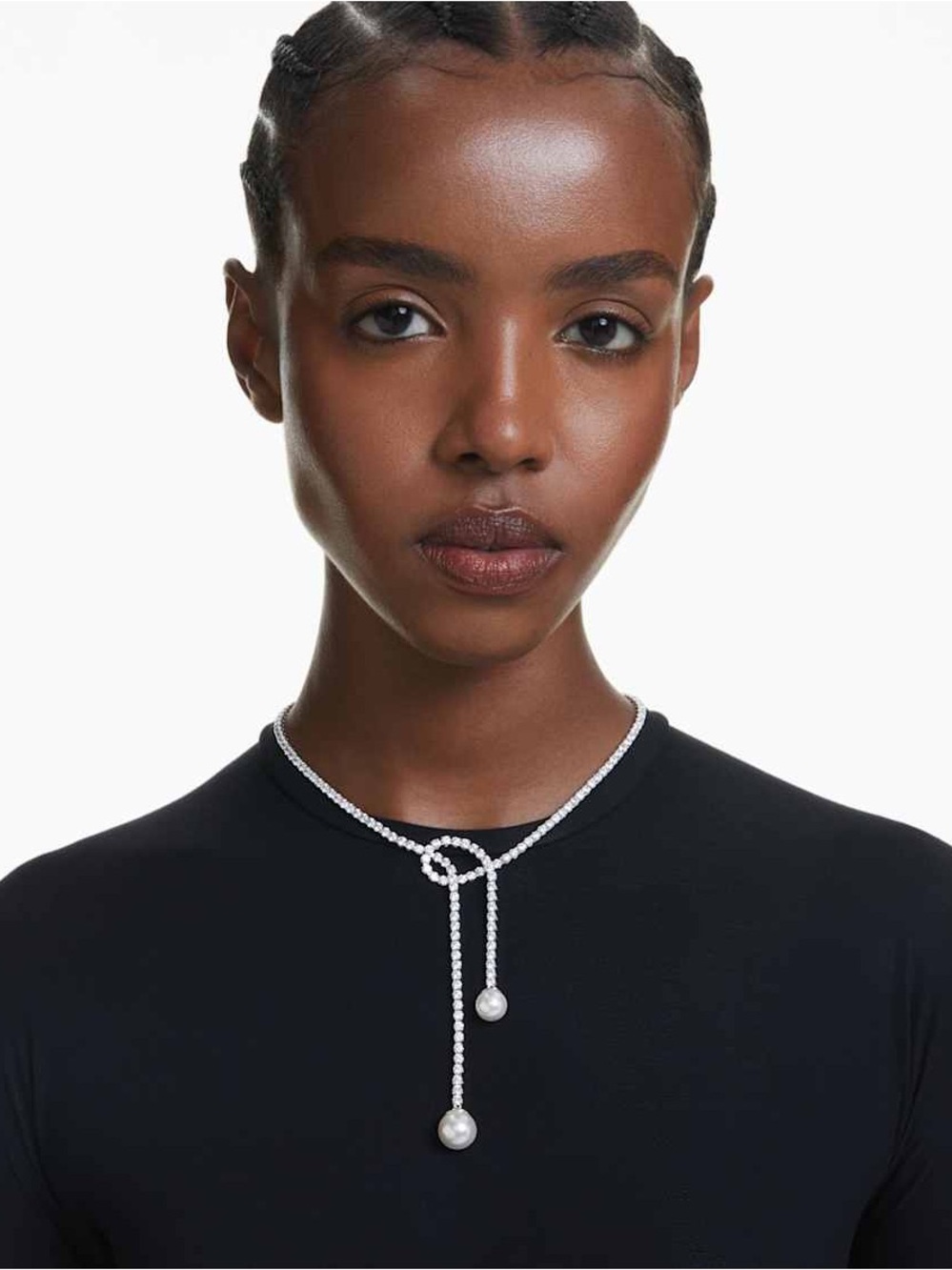 Swarovski Matrix Y Necklace